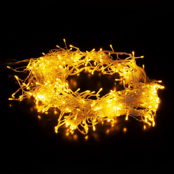 Гирлянда 'Занавес' теплый белый 2*3м IP20 200-002 теплый белый Eurosvet 200-002