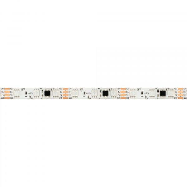 Arlight Лента герметичная SPI-SE-B60-10mm 12V RGB-PX3-BPT (12 W/m, IP65, 5060, 5m) (бегущий огонь)