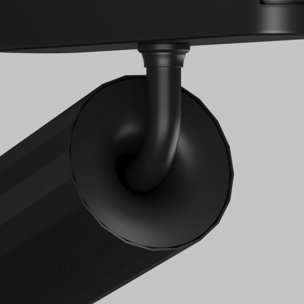 DK5341-BK Светильник для трека Air, серия Spot 4000 со светодиодом, ?50*H160мм, 48V DC, 12W, RA?95, 24°, 4000K, IP20, черный, алюминий