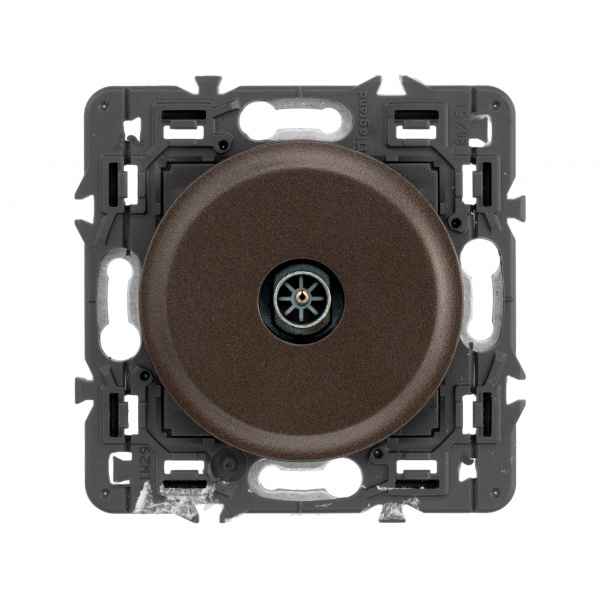 Legrand Celiane2 Графит Накладка розетки TV