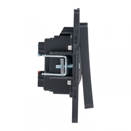 EKF PROxima Стокгольм Черный Выключатель проходной 2-кл, 10А