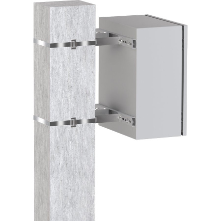 EKF Basic Кронштейн для удаления шкафа от столба на 150 мм.