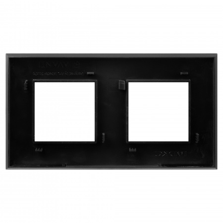 DKC Avanti Черный матовый Рамка 4 модуля