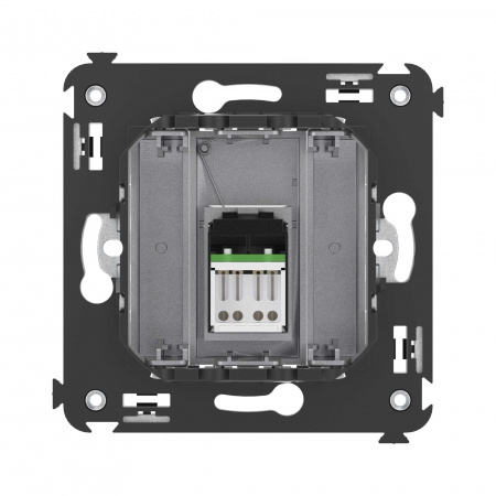 DKC Avanti Закаленная сталь Компьютерная розетка RJ-45 один  категория  6А
