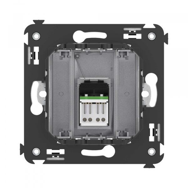 DKC Avanti Закаленная сталь Компьютерная розетка RJ-45 один  категория  6А