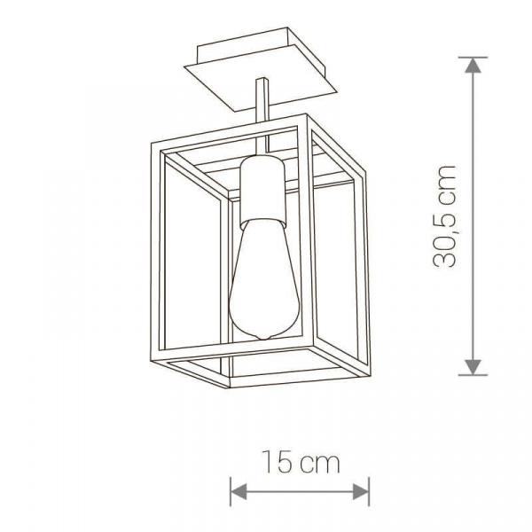 Потолочный светильник Nowodvorski Crate 9045