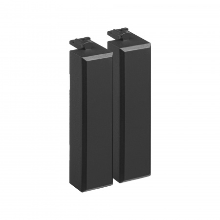 DKC Avanti Черный матовый Комплект заглушек 05 модуля 2 штуки