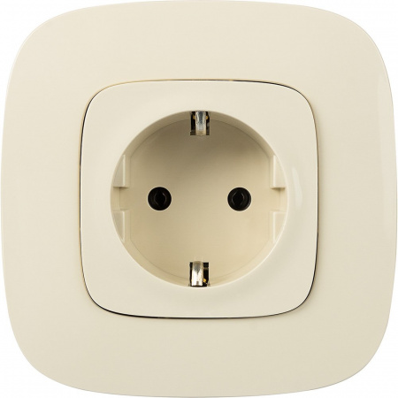 Legrand Valena ALLURE DIY Сл.кость Розетка 1-ая с/з, безвинт.зажим