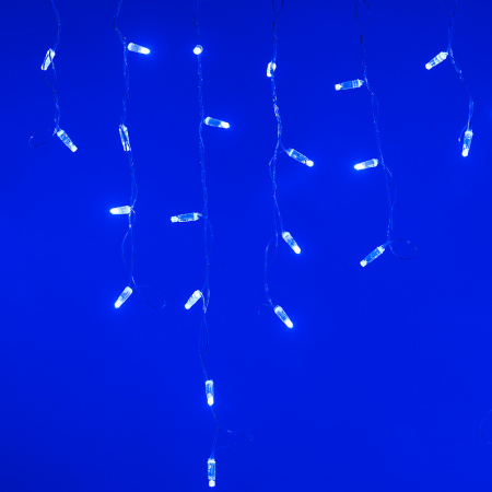 Arlight Светодиодная гирлянда ARD-EDGE-CLASSIC-2400x600-CLEAR-88LED-STD BLUE (230V, 6W) (Ardecoled, IP65)