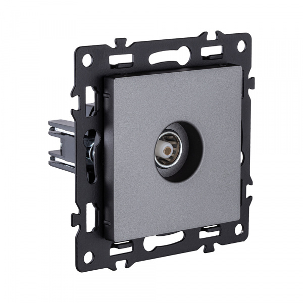 Розетка спутниковая SAT, серый Kollinger Asthetik AS-021GY