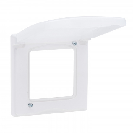 Legrand INSPIRIA Белый Рамка с защитной крышкой IP 44