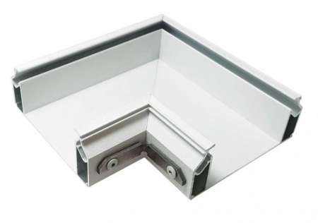 DK5851-WH Угловой элемент профиля Flod для создания декоративных ниш в натяжном потолке, алюминий, белый