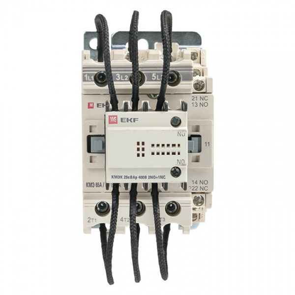 EKF PROxima Контактор для конденсатора КМЭК 25квар 400В 2NО+1NC
