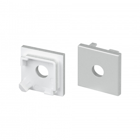 Arlight Заглушка SL-KANT-H16-S10 SQUARE с отверстием (Пластик)