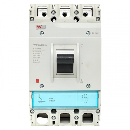 EKF Averes Автоматический выключатель AV POWER-3/3 500А 35kA TR