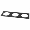 Рамка декоративная для встраиваемого светильника Kappell черный DLA040-04B Maytoni Accessories for downlight