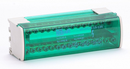 DEKraft ШН-103 Кросс-модуль на DIN-рейку 2х15 групп, 125А DEKraft ШН-103 Кросс-модуль на DIN-рейку 2х15 групп, 125А