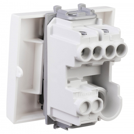 DKC Avanti Белое облако Кнопка 16А 2 модуля