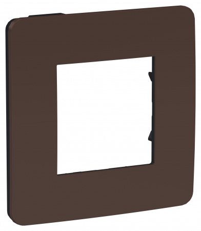 SE Unica Studio Шоколад/Антрацит Рамка 1-ная