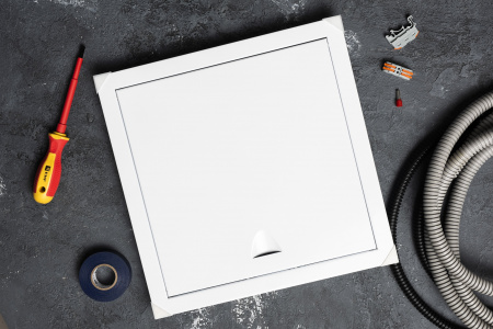 EKF Basic Люк ревизионный металл 300х300 (ШхВ внутр.)