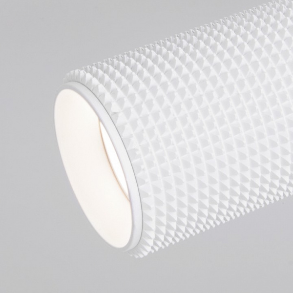 Трековый светильник для однофазного шинопровода Spike GU10 белый MRL 1011 Elektrostandard Spike a048157