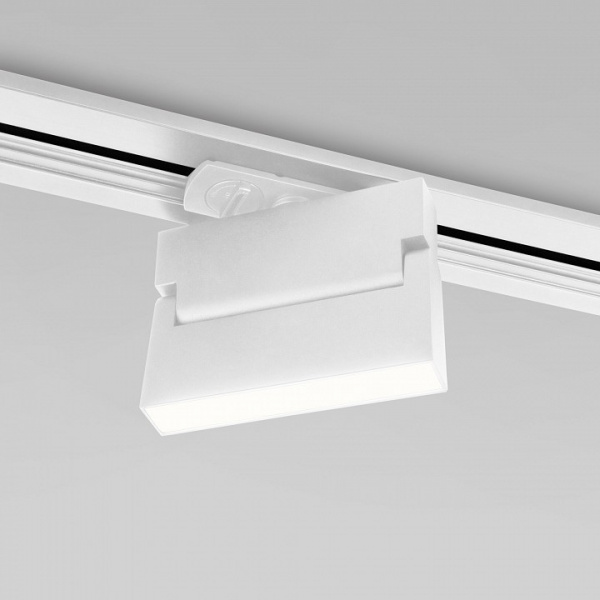 Трековый светильник для однофазного шинопровода Arda белый 10 Вт 4200 K 85015/01 Elektrostandard Arda a057436