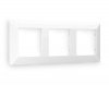 Рамка ALFA Line (Белый глянец) 3-ая AF110103