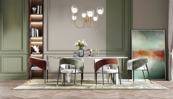 Подвесной светильник Modern MOD016PL-06BS Maytoni Aura