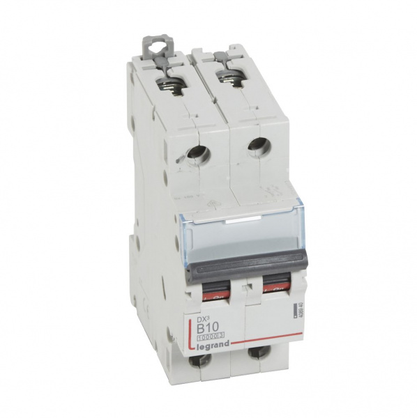 Legrand DX3 Автоматический выключатель 2P 10A (B) 10kA/16kA