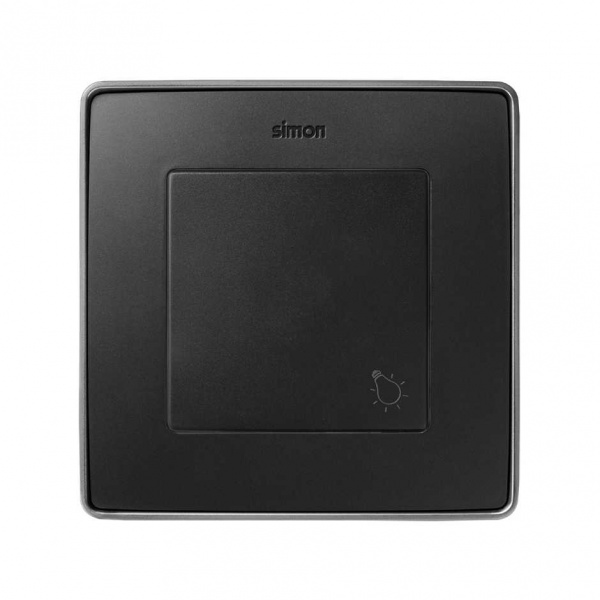 Simon 82 Графит Клавиша 1-ая с символом " свет "