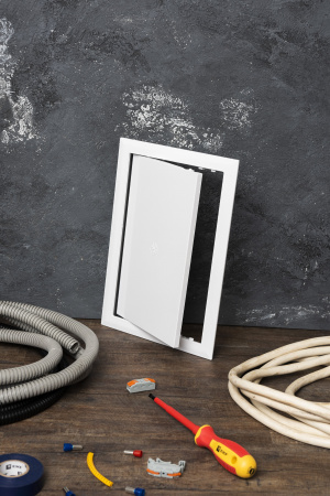 EKF Basic Люк ревизионный пластик 200х300 (ШхВ внутр.)