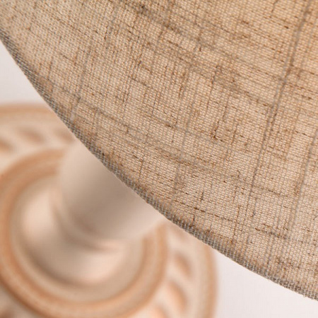 Классическая настольная лампа 01060/1 белый с золотом Eurosvet London