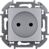 Legrand INSPIRIA Алюминий Розетка 2К - 16 А - 250 В