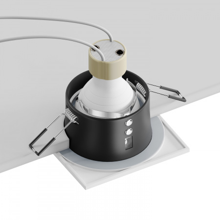 Встраиваемый светильник Nova HSBL_0136 IP44, 35Вт, GU10, белый