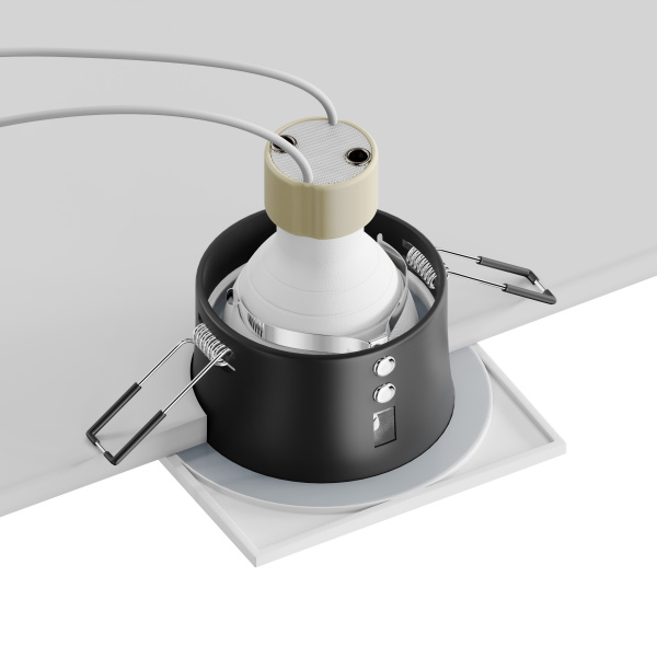 Встраиваемый светильник Nova HSBL_0136 IP44, 35Вт, GU10, белый