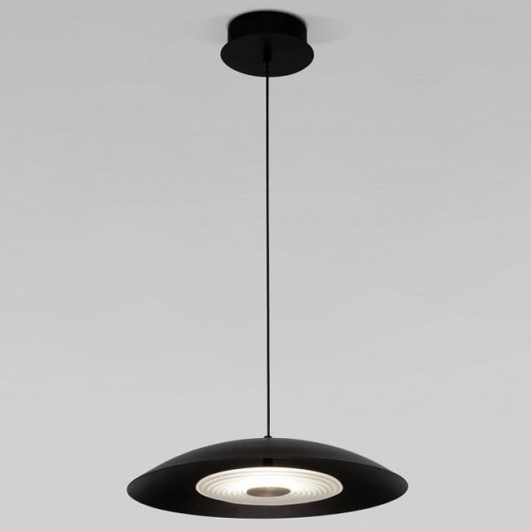 Подвесной светодиодный светильник в стиле лофт 90328/1 черный Eurosvet Kontur