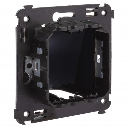 DKC Avanti Черный квадрат Вывод кабеля