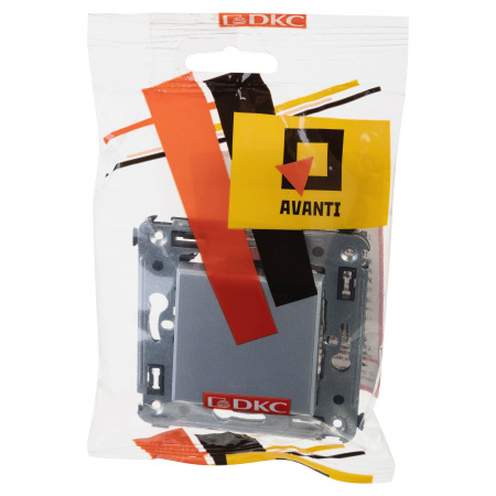 DKC Avanti Закаленная сталь Выключатель одноклавишный