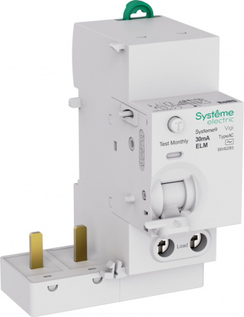 Systeme Electric Systeme9 Блок диф. тока (БДТ) 63A 2P 30мА Тип-AC 130В