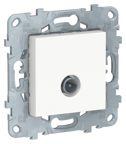 SE Unica New Бел Розетка TV, одиночная