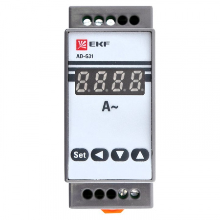 EKF PROxima Амперметр AD-G31 цифровой на DIN однофазный