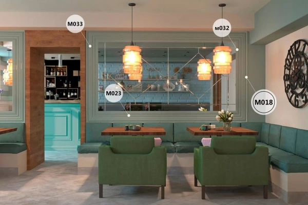 Молдинг MX018, 45х20, 2000мм, Экополимер/14