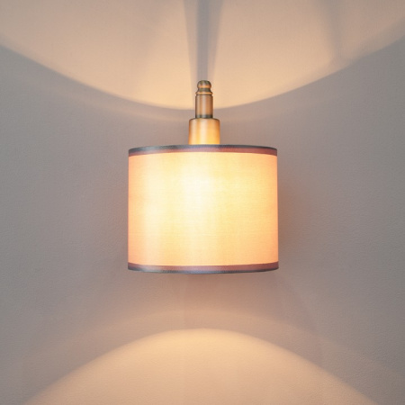 Бра с абажуром 60080/1 сатин-никель Eurosvet Adagio