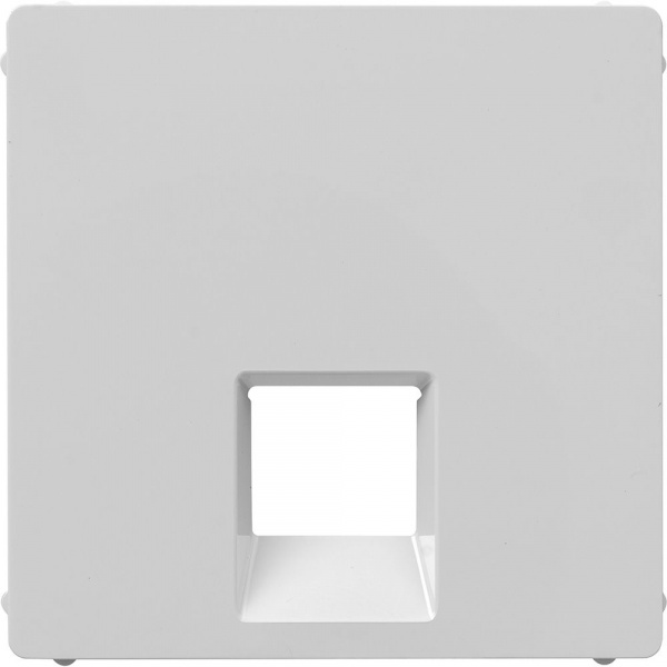 Legrand Valena LIFE Бел Накладка розетки ТЛФ/комп 1-ой