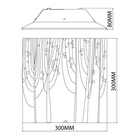 Настенный светодиодный светильник MW-Light Васто 368011401