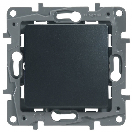 Legrand Etika Антрацит Кнопка автоматическая 6А