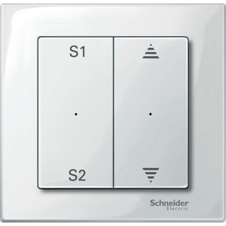 SE Merten SM M-Plan Бел глянец Рамка 1-ая