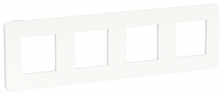 SE Unica Studio Белая/Белая Рамка 4-ная