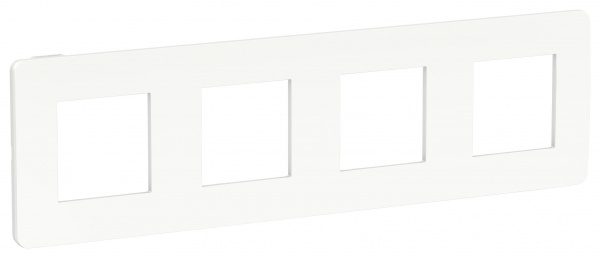 SE Unica Studio Белая/Белая Рамка 4-ная