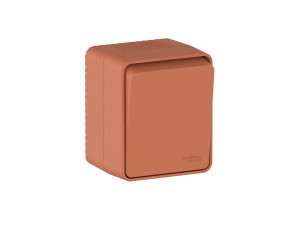 Systeme Electric AtlasDesign Profi54 Наруж Терракотовый Переключатель 1-клавишный 10 АХ